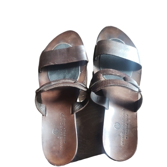 Jaime Mascaro Leather Slippers - Picture 7 of 12
